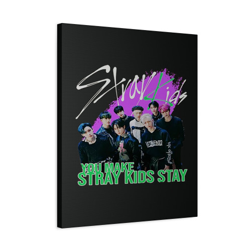 Stray Kids You Make Stray Kids Stay Bella Canvas Canvas Print Poster