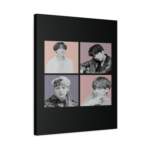 Suga Love Bts Canvas Print Poster