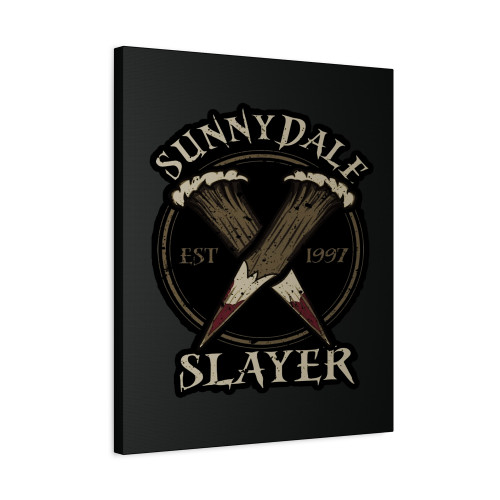 Sunnydale Slayer Canvas Print Poster