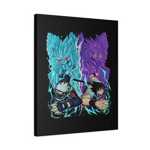 Susanoo Kakashi Sasuke Canvas Print Poster