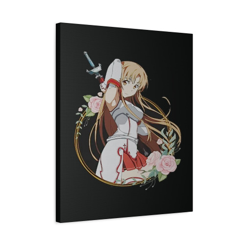 Sword Art Online Asuna Anime Canvas Print Poster