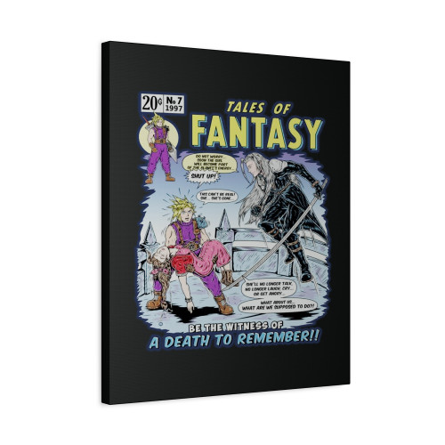 Tales Of Fantasy 7 Canvas Print Poster