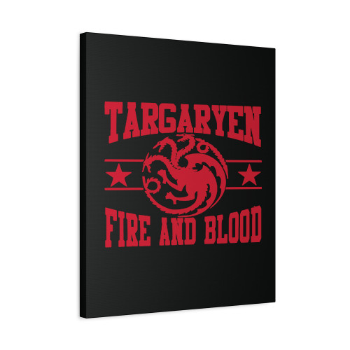 Targaryen House Fire And Blood Mother Of Dragons Game Of Thrones Canvas Print Poster Targaryen House Fire And Blood Mother Of Dragons Game Of Thrones Canvas Print Poster