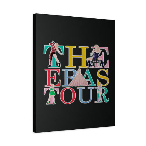 Taylor Swift The Eras Tour 2023 Canvas Print Poster