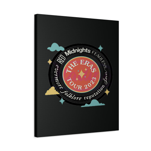 Taylor Swift Tracklist The Eras Tour 2023 Canvas Print Poster