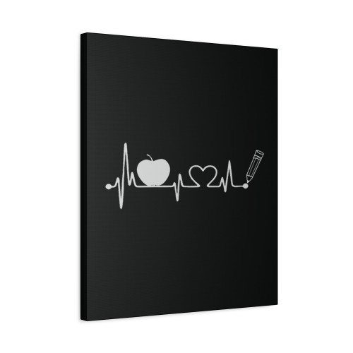 Teach Inspire Love Canvas Print Poster