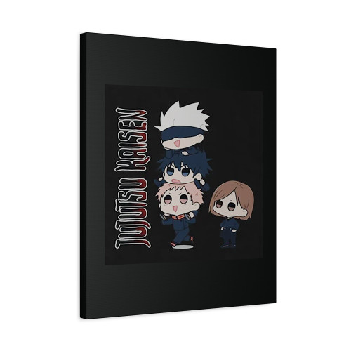 Team Jjk Gojo Sensei Canvas Print Poster