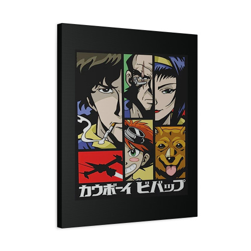 Team Space Cowboy Bebop Anime Canvas Print Poster