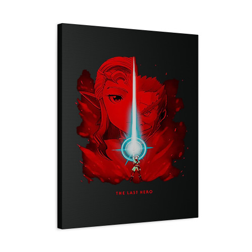 The Last Hero Canvas Print Poster