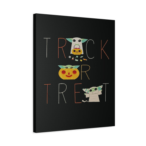 The Mandalorian Grogu Trick Canvas Print Poster