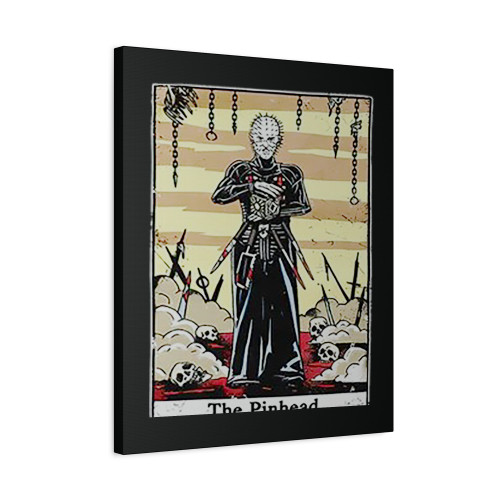 The Pinhead Hellraiser Tarot Card Canvas Print Poster