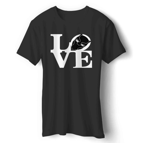 Love Black Panther Man's T-Shirt