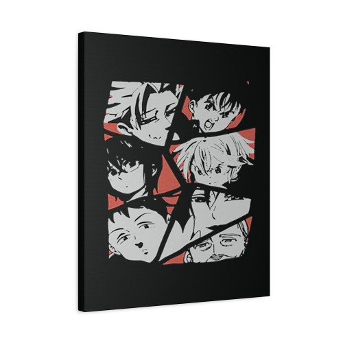 The Seven Deadly Sins Logo Canvas Print Poster