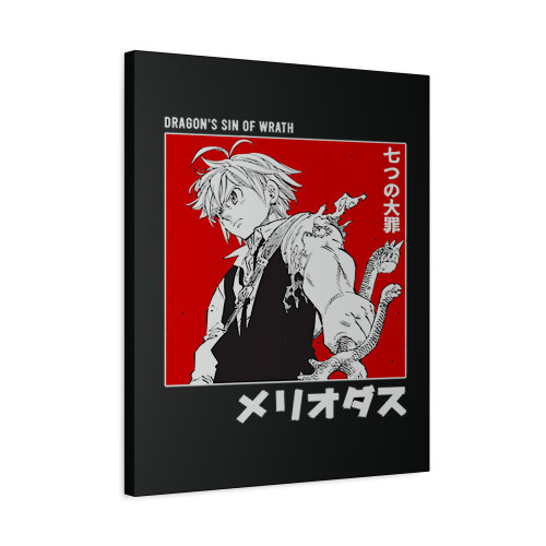 The Seven Deadly Sins Meliodas Nanatsu No Taizai Canvas Print Poster The Seven Deadly Sins Meliodas Nanatsu No Taizai Canvas Print Poster