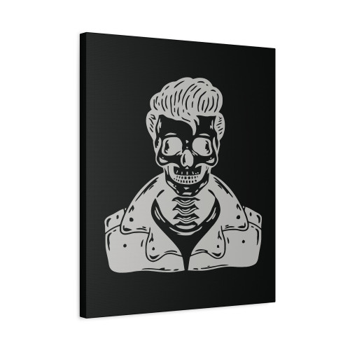 The Skull Logo Canvas Print Poster
