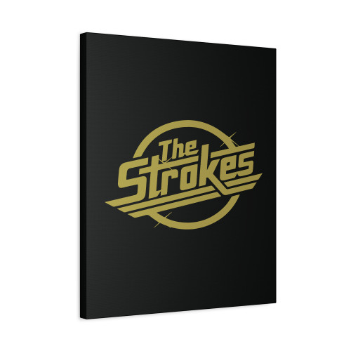 The Strokes Rock Band Logo Canvas Print Poster