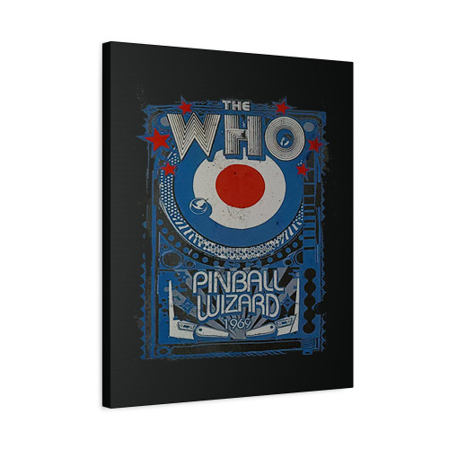 The Who Pinball Wizard 1969 Canvas Print Poster