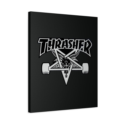 Thrasher Skateboard Canvas Print Poster