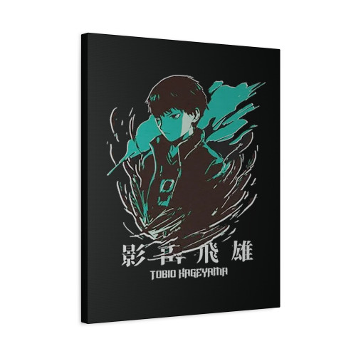 Tobio Kageyama Flame Haikyuu Canvas Print Poster