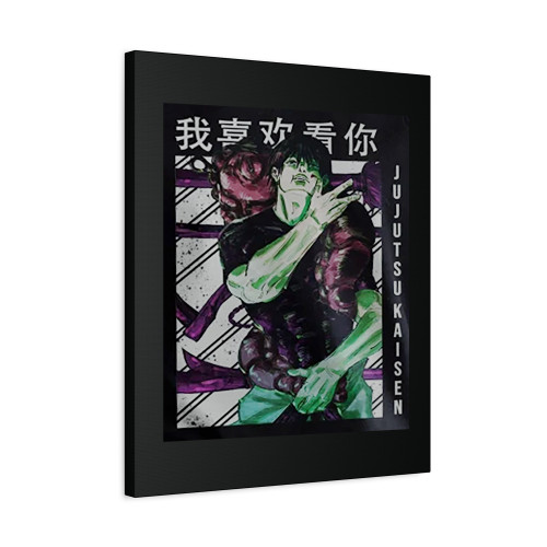 Toji Fushiguro Kaisen Toji Fushiguro Vintage Canvas Print Poster