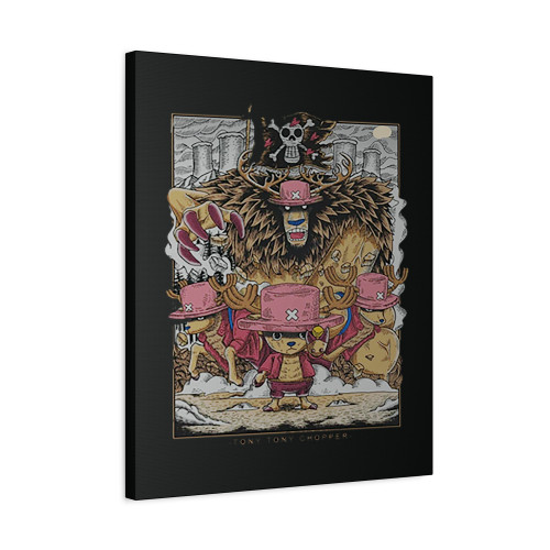 Tony Tony Chopper One Piece Squad Canvas Print Poster