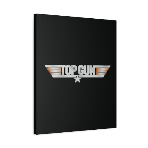 Top Gun Logo Canvas Print Poster