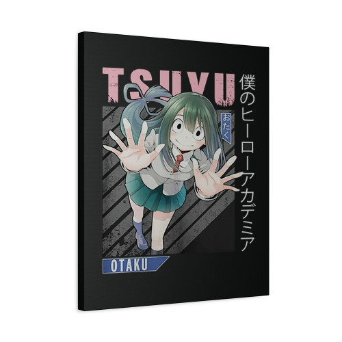 Tsuyu Asui My Hero Academia Canvas Print Poster