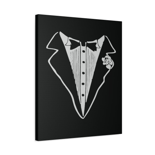Tuxedo Funny Tux Bachelor Party Wedding Groom Canvas Print Poster Tuxedo Funny Tux Bachelor Party Wedding Groom Canvas Print Poster