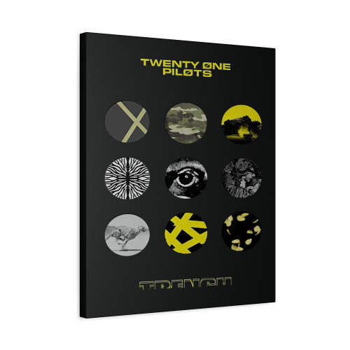 Twenty One Pilots Trench Logo Canvas Print Poster