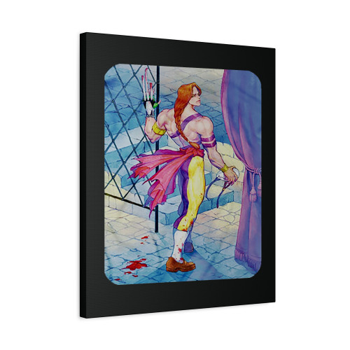 Vega Claw In Stage Street Fighting Canvas Print Poster