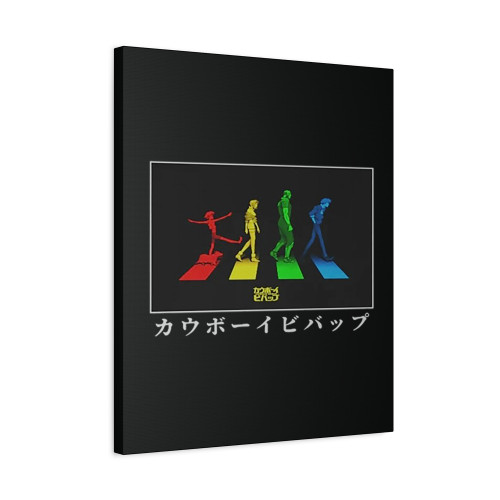 Vintage Cowboy Bebop Logo Art Canvas Print Poster