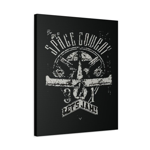 Vintage Lets Jam Cowboy Bebop Canvas Print Poster