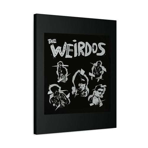Weirdos Band Canvas Print Poster