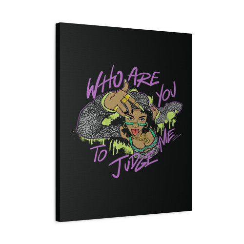 Who Are You Canvas Print Poster