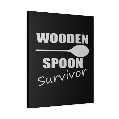 Wooden Spoon Survivor Canvas Print Poster