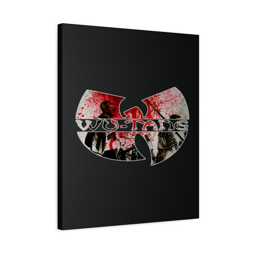 Wu Tang White Canvas Print Poster