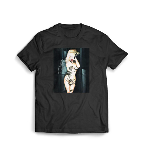 Lady Gaga Authentic Men's T-Shirt