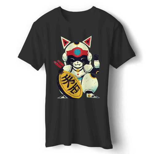 Lucky Pizza Cat Samurai Pizza Cats Man's T-Shirt