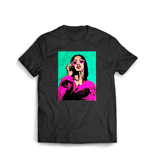 Cardi B Pop Art Men's T-Shirt Tee