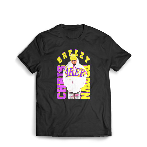 Chris Brown Breezy Rap Men's T-Shirt Tee