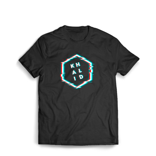 Khalid Polygon Glitch Men's T-Shirt Tee