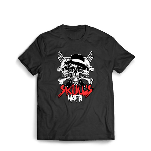 Skulls Mafia Logo Men's T-Shirt Tee