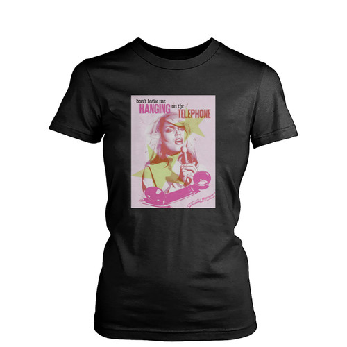 Blondie Hanging On The Telephone Women's T-Shirt Tee