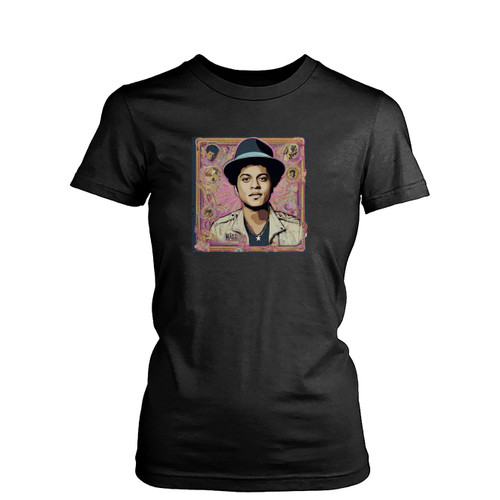 Bruno Mars It Will Rain Women's T-Shirt Tee