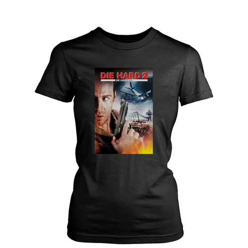 Die Hard & Rambo Films Women's T-Shirt Tee