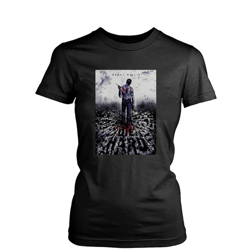 Die Hard Bruce Willis Women's T-Shirt Tee