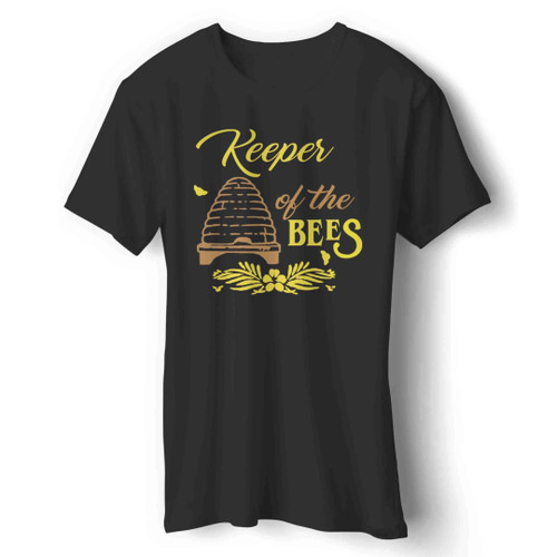 Keeper Of The Bees All Hives Matter Funny Beekeeper Man's T-Shirt