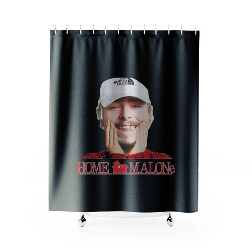 Post Malone Post Malone Home Malone Parody Shower Curtains