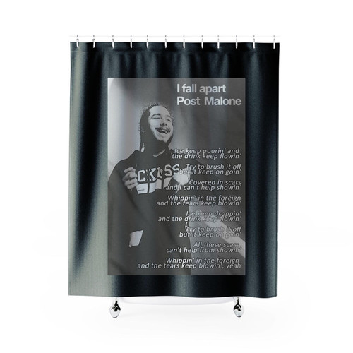 Post Malone Post Malone I Fall Apart Shower Curtains