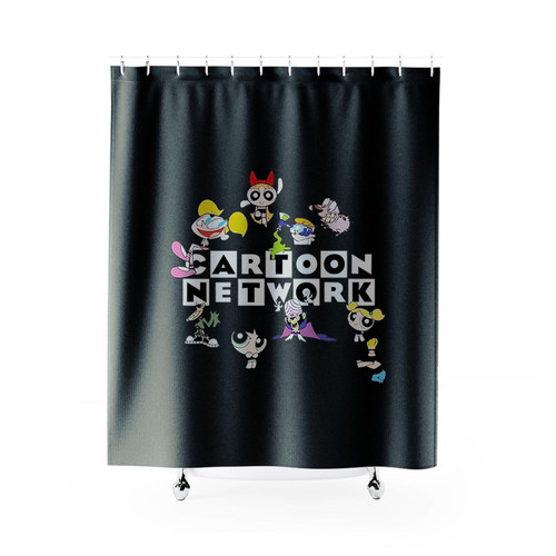 Powerpuff Girls Courage The Cowardly Dog Shower Curtains